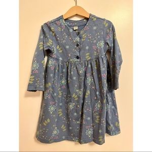Floral toddler knit dress by Land’s End, size 4T